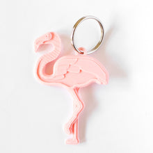 Cargar imagen en el visor de la galería, Flamenco Domingo Pink Keychain