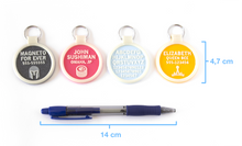 Cargar imagen en el visor de la galería, Bag Tag / Keychain - Dos Colores a tu gusto