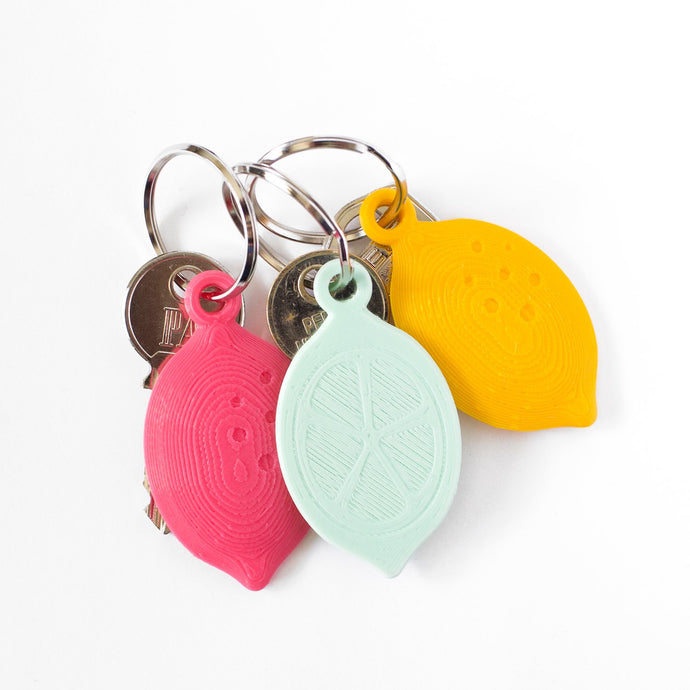 Lemon Keychain