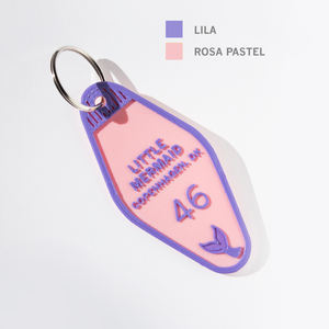 Multicolor! Keychain Personalizado en Dos Colores