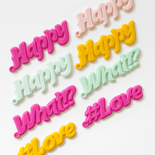 Cargar imagen en el visor de la galería, Lettering Personalizado Rígido Un color