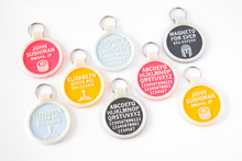 Cargar imagen en el visor de la galería, Bag Tag / Keychain - Dos Colores a tu gusto