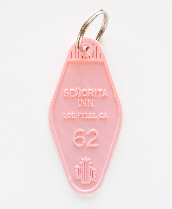 Señorita Motel Keychain