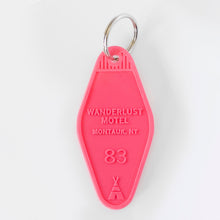 Cargar imagen en el visor de la galería, Coral Tipi Keychain &amp; Monstera Leaf