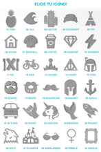 Cargar imagen en el visor de la galería, Bag Tag / Keychain - Dos Colores a tu gusto