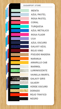 Cargar imagen en el visor de la galería, Multicolor! Keychain Personalizado en Dos Colores
