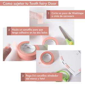 Tooth Fairy Door - Puerta del Hada de los dientes - Personalizada